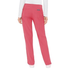 Med Couture Energy Women's Yoga Two Cargo Pocket Pant, Coral, XX-Large Tall