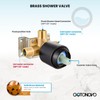 gotonovo Shower Faucet Set Bathroom Shower Head and Handle Set