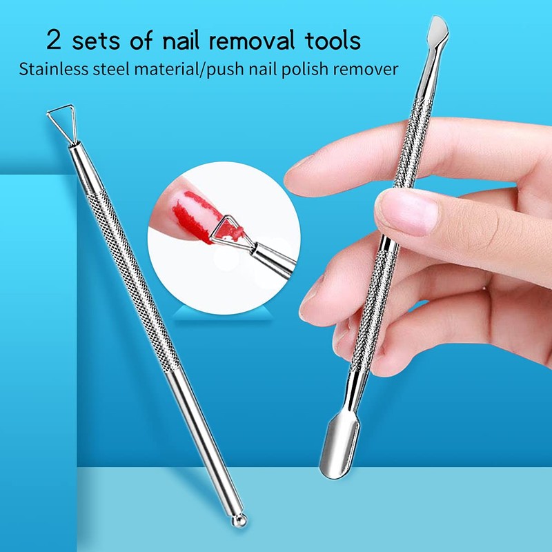XCOZU Cuticle Pusher Remover Kit