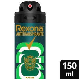 Antitranspirante en Aerosol REXONA MEN Marine, 150 ml