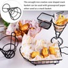 Hemoton French Fries Stand,French Fry Holder French Fries Cone Holder
