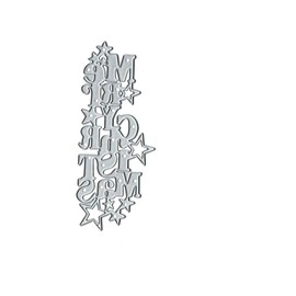 Star Merry Christmas Snowflake Metal Die Cuts,Animal Cat Hat Cutting Dies Cut Stencils DIY Scrapbooking Decorative Embossing Paper Scrapbooking Card Making