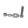 (6 Sets) 3/8-16x1-3/4 Stainless Steel Hex Head Screws Bolts, Nuts,
