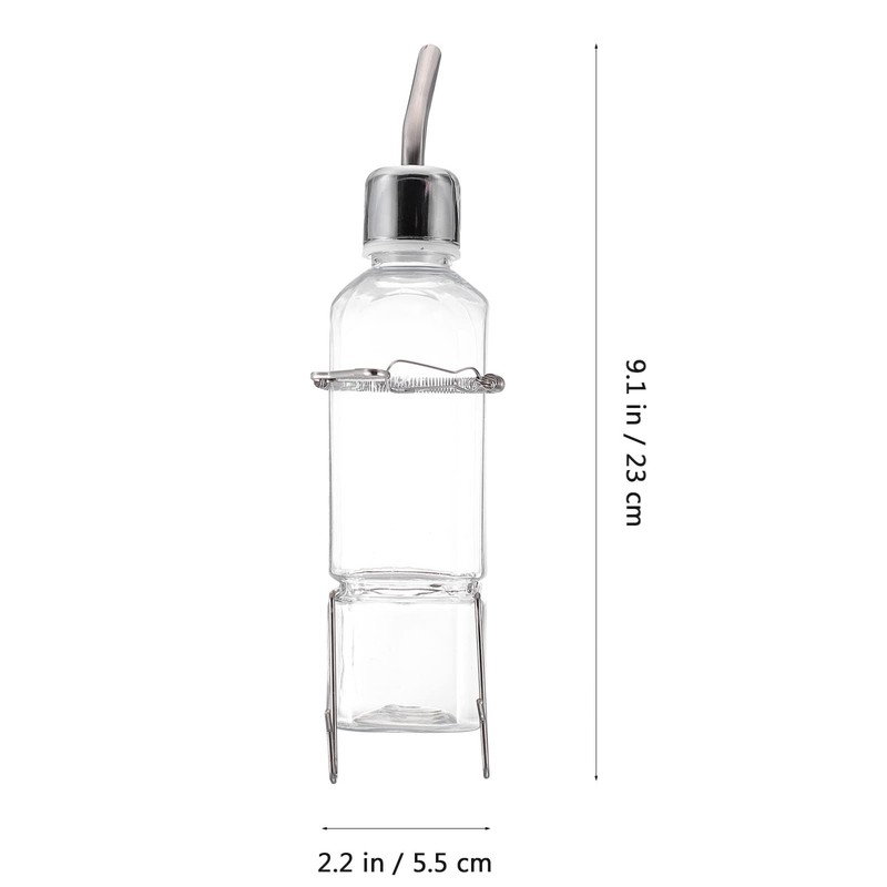 POPETPOP Pet Water Bottle Rabbit Water Dispenser, 2pcs Hamster Water