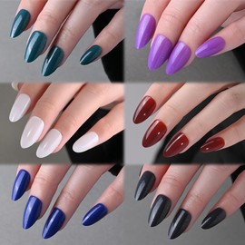 XZMeiLun Spring Pearl Press On Nails Short Square 180 Pcs Kit 02, Designer Reusable Acrylic Fake Nails with Glue, Glitter Soft Gel Nails Wedding and Party, Stick On Glue On Nails, Nails for Women Gift