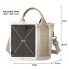Canvas Tote Bag for Women Stylish Crossboy Handbag Casual Hobo