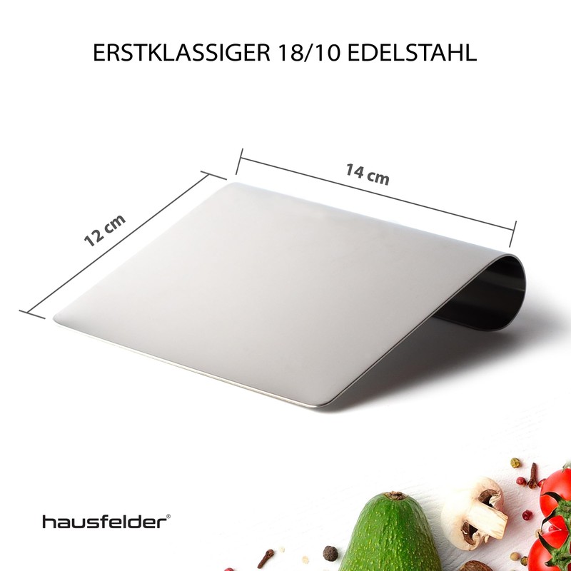 Hausfelder Multi-Purpose Kitchen Utensil 18/10 Stainless Steel Universal Tool Spatula