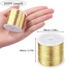 MIKIMIQI Jewelry Wire - 328Ft, 26 Gauge, Tarnish Resistant, Copper,