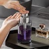 Enra Soap Dispenser, 12 oz Silver Bathroom Soap Dispenser, Stainless