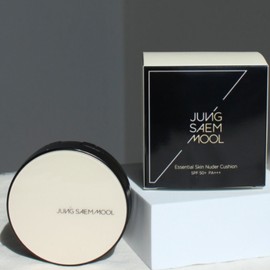 Jeongsaemmul JUNGSAEMMOOL Essential Skin Nuder Cushion Foundation Product + Refill Cushion Set No. 19 Light / 정샘물 에센셜 스킨 누더 쿠션 파운데이션 본품+리필쿠션세트 19호 라이트