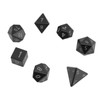 7PCS Light Up Dice ABS Rechargeable LED Electronic Polyhedral Dice