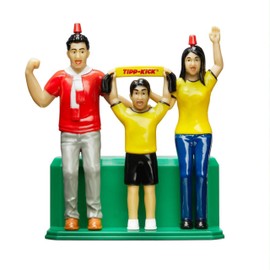 TIPP-KICK Fans Football Figures Game - Fan Figures for the Side Edge of the Playing Field with Catchers, Goal Cheers & Boos at the Touch of a Button
