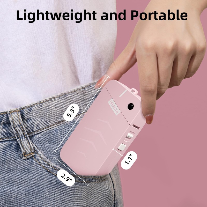 ORGSTA Label Maker, S001 Portable Bluetooth Label Maker Machine with
