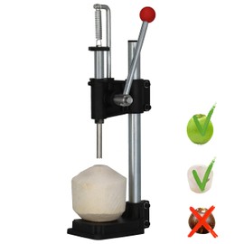 YOQVQOY Coconut Opener Tool Set, Young Coconut Opener Machine, Easy to Open Coco Nut Opening Tool Kit, Large, undefined