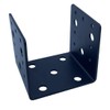 4 PCS Heavy Duty Steel Half Post Base Fit 4x4