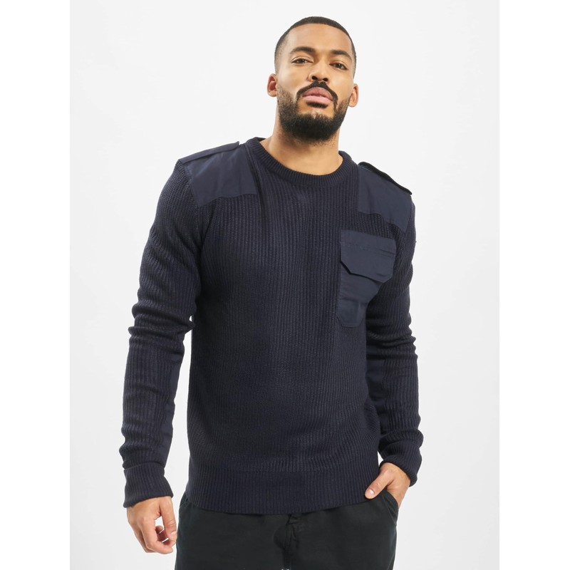 Brandit BW Pullover (Brandit Bw-pullover) - navy, size: l
