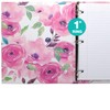 4 Pack Decorative Binder, 1 Subject (Floral Set)