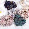 Mini flower scrunchie / 미니플라워 곱창 머리끈