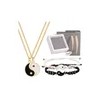 Collar Pulseras Yin Yang Juego Pulseras Ajustable