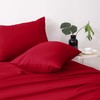 Moonlight Bedding Pillow Cases 2 Pack – Red Pillowcases Envelope