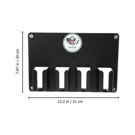 POPETPOP Electric Clipper Bracket Barber Clipper Organizer Hanger Holder Hair Clipper Wall Mount Clipper Holder Hanging Rack Wall Hook Rack Salon Scissors Holder Accessories Wall-Mounted