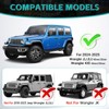 OUSUWO Grab Bar Tray Organizer Compatible with 2024 2025 Jeep