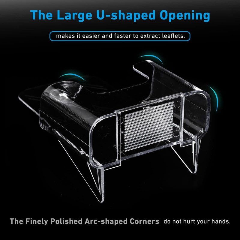 xydstay Acrylic Brochure Holder 6 Pack 4x9 Inch