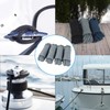 Dock Lines 15' x 3/8" Double Braided Marine Mooring Ropes