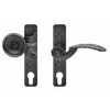 UHRIG Wrought Iron Handle Set for Garden Door, Right Door
