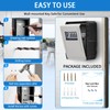 BKNOOU Large Key Lock Box for Outside Wall Mount Lockbox