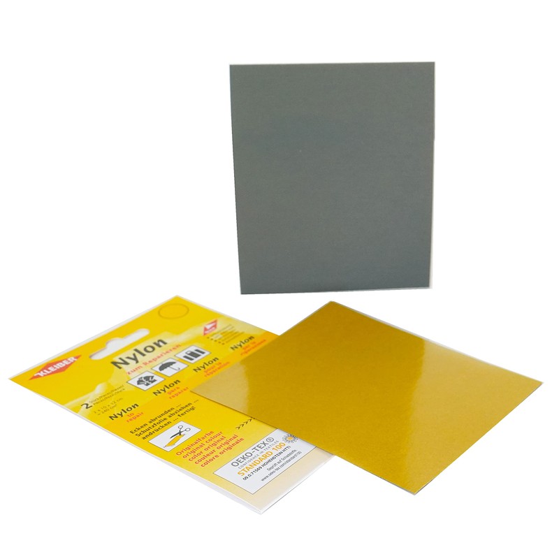 Kleiber + Co.GmbH Nylon-Flicken, grau, 2