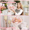 93 Pcs Flower Bouquet Wrapping Paper Kits, 20 Sheets Waterproof