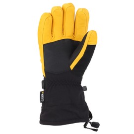 Gordini Men's Polar Ii Waterproof Insulated Gloves, Black/Gold, X-Large