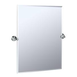 Gatco 4329S Tiara Rectangular Wall Mirror, Chrome