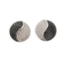 Silver earrings - Tao Corbula, Sterling Silver, No Gemstone