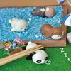 Sunlife O-00837 Nemu Nemu Animal Cute Chopsticks Rest 2.2 x