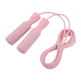 Cuerdas para Saltar de Fitness, Cuerda de N¡§2cleo de Acero de Rodamientos Dobles con Accesorios de Ejercicio de Longitud Ajustable para Hombres, Mujeres Y Ni?os(Rosa) Jumprope Saltar La Cuerda