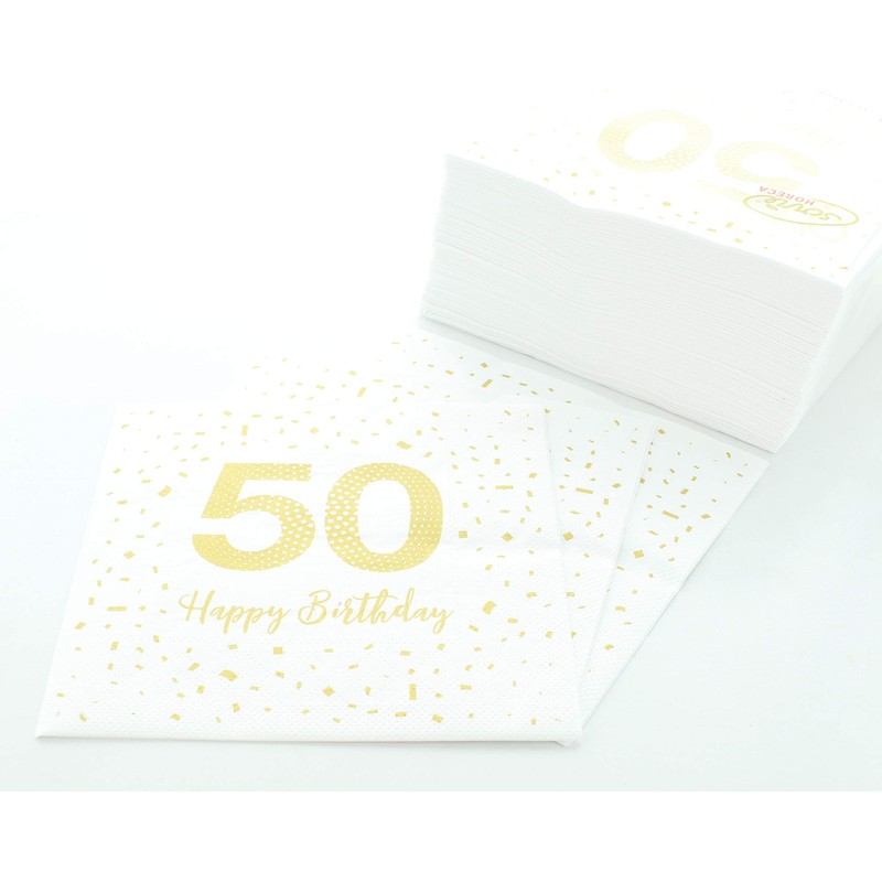 Sovie HORECA Tissue Napkin Happy Birthday - 50 | Birthday