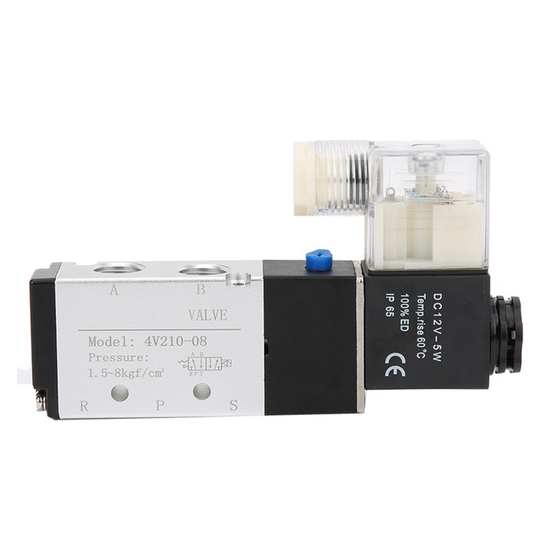 4V210-08 Solenoid Air Valve 2 Position 5 Port Pneumatic Control
