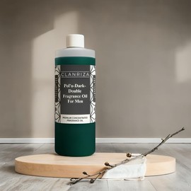 CLANRIZA Pol'o-dark-double Fragrance Oil For Men – Fine Long-lasting Body Oil With Fine-quality Scented Oil By Our Interpretation – 10oz Bulk Size