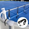 Solar Cover Reel Attachment Kit 8 Pack Universal Straps &