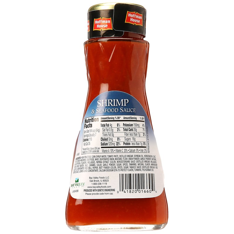 Hoffman House Sauce Shrimp & Seafood, 8 oz