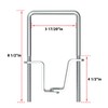 KOPKIO U-Bolt Style Tire Carrier, Trailer Spare Tire Mount Bracket,