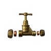 Premium 20mm MDPE X 15mm Copper Stopcock - BS1010 &