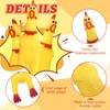 Zddaoole 20 Pcs Rubber Chicken,Screaming Chicken,Squeeze Chicken,Yellow Rubber Squawking Dog