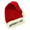 LOUDelephant Hand Knitted Wool Christmas Beanie Hat - Naughty List