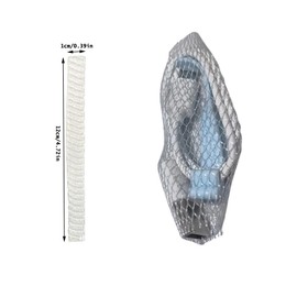 NentMent 100 Pack Charger Cable Management Sleeve Cord Organizer Individual Wrapped Netting Case Wire Loom Tubing Cover Wraps for USB Charging Cable USB C Cable Watch Wireless Charger Wired Earbuds