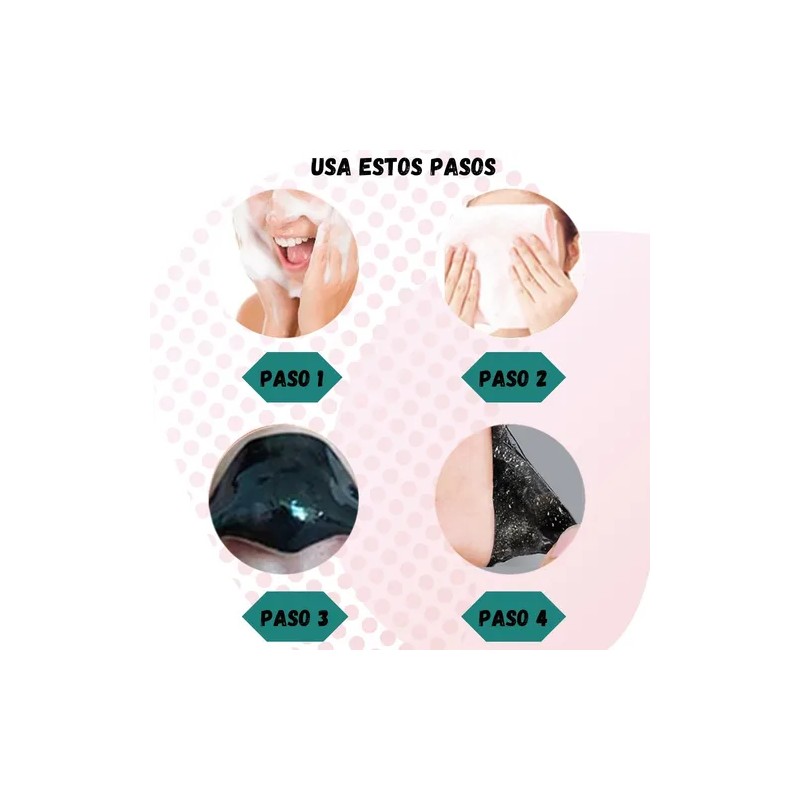 Mascarilla Puntos Negros Carbn Activado Limpieza Profunda