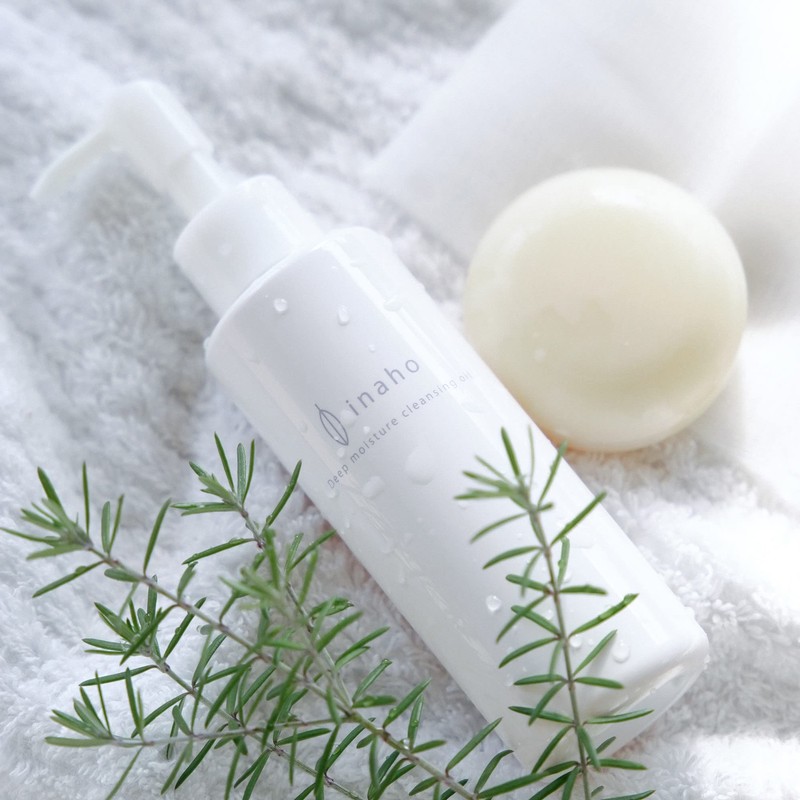 inaho Cleansing Oil, Makeup Removal, Rice Bran Skin Care, 5.1