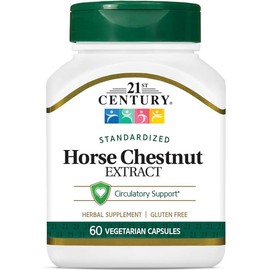 21st Century Standardized Horse Chestnut Extract 600 mg 60 Veg Caps